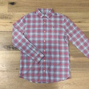 Vineyard Vines Boys Size 16 Performance Button Shirt